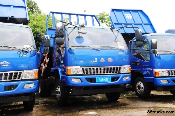 JAC Junling G 129 ch 4X2(6 roues) camion benne 4,6 m Extérieur (3) | 86Trucks