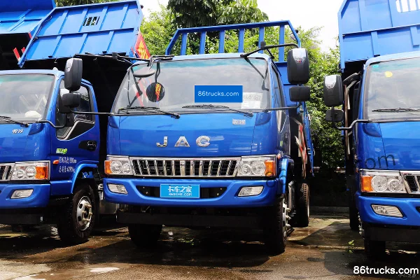 JAC Junling G 129 ch 4X2(6 roues) camion benne 4,6 m Extérieur (2) | 86Trucks