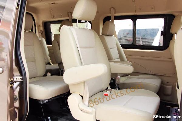 Changan Light Vehicle Ruixing M90 Business Type 124 hp 9-Seat Passenger Van Cargo Box (1) | 86Trucks