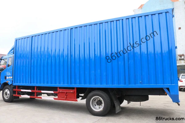 FAW Liute Jinlu Medium Truck 160 hp 4X2(6 wheels) 7.7m Van Cargo Truck (378 axle) Body (1) | 86Trucks