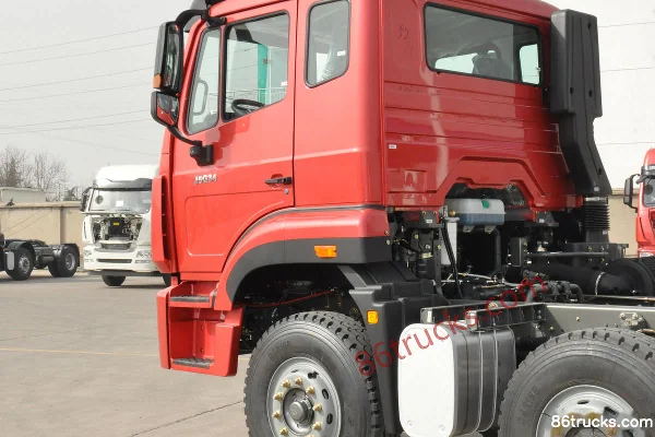 Sinotruk Haohan J5G 310 ch 8X4(12 roues) châssis de camion benne (3) | 86Trucks