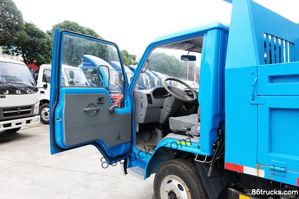 Jinbei Nuclear Power 88hp 4X2(6 wheels) 3.5m Dump Truck Cab (1) | 86Trucks