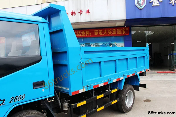 Jinbei Nuclear Power 88hp 4X2(6 wheels) 3.5m Dump Truck Body (1) | 86Trucks
