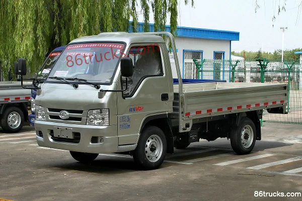 Foton Times Yuling VQ2 1.5L 112hp 4X2(6 wheels) Gasoline Single Row Flatbed Mini Truck Exterior (2) | 86Trucks