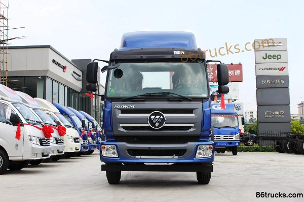 Foton Ruiwo Medium Truck 168hp 4X2(6 wheels) 6.7m Van Cargo Truck Chassis (6-speed) Exterior (2) | 86Trucks