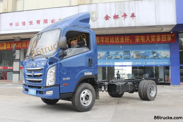 Sichuan Hyundai Ruiyue 109hp 4X2(6 wheels) 4.18m Single Row Flatbed Light Truck Chassis Exterior (3) | 86Trucks