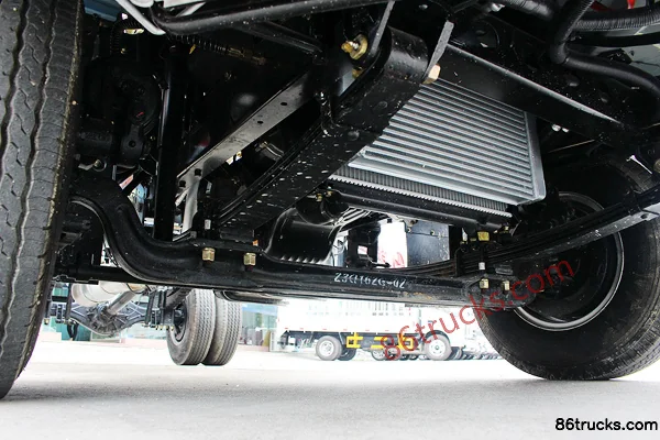 Sichuan Hyundai Ruiyue 109hp 4X2(6 wheels) 4.18m Single Row Flatbed Light Truck Chassis (1) | 86Trucks
