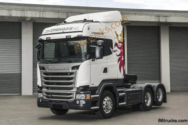 Scania R-Series Heavy Truck Leading Version 480hp 6X2R Highway Tractor Truck (Model Streamline R480) Exterior (2) | 86Trucks