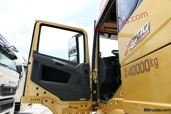 SHACMAN Delong X3000 Lightweight Edition 550 hp 6X4(10 wheels) dangerous goods tractor truck Cab (1) | 86Trucks