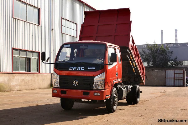 Dongfeng Lituo 490 95 hp 4X2(6 wheels) 3.5m Dump Truck (Φ125 Construction Lift) Exterior (2) | 86Trucks