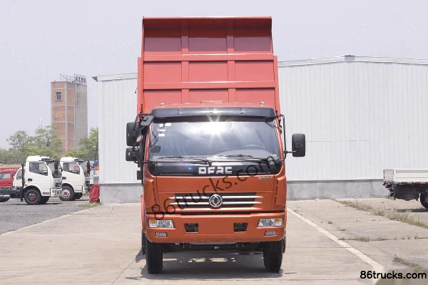 Dongfeng Lituo 4102 129 hp 4X2(6 wheels) 3.8m Dump Truck (Φ140 Construction Lift) Exterior (2) | 86Trucks