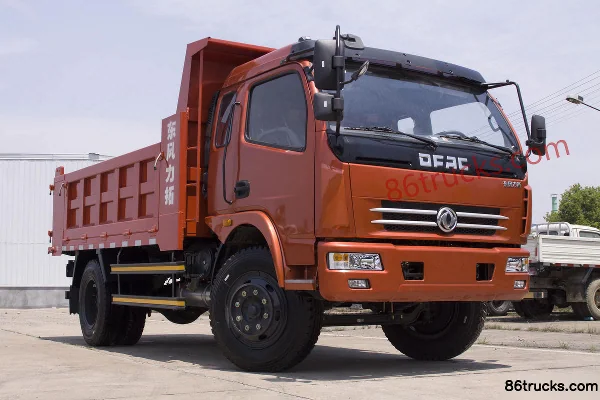 Dongfeng Lituo 4102 129 hp 4X2(6 wheels) 3.8m Dump Truck (Φ140 Construction Lift) Exterior