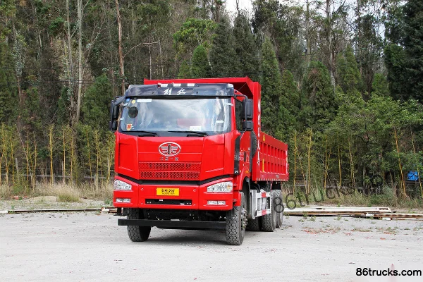 FAW Jiefang New J6P Heavy Truck 380 hp 6X4(10 wheels) 6.4m Dump Truck (China VI)(CA3250P66K24LT1E6) Exterior (3) | 86Trucks