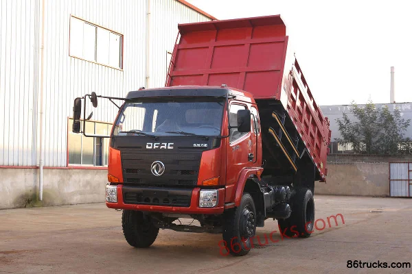 Dongfeng Lituo 4108 130hp 4X2(6 wheels) 3.75m Dump Truck (Φ110 Dual Lift) Exterior (3) | 86Trucks