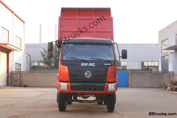 Dongfeng Lituo 4108 130hp 4X2(6 wheels) 3.75m Dump Truck (Φ110 Dual Lift) Exterior (2) | 86Trucks