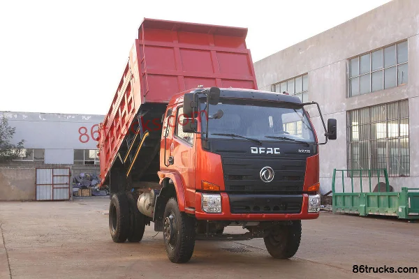 Dongfeng Lituo 4108 130hp 4X2(6 wheels) 3.75m Dump Truck (Φ110 Dual Lift) Exterior
