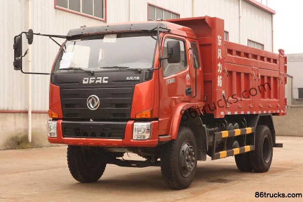 Dongfeng Lituo 4108 130 hp 4X2(6 wheels) 4.2m dump truck (Φ160 engineering top) Exterior (3) | 86Trucks