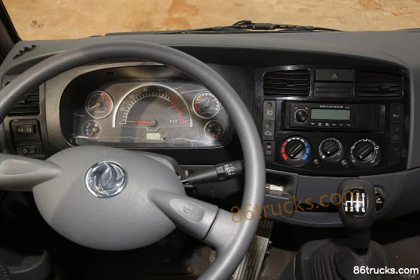 Dongfeng Lituo 4110 160 hp 4X2(6 wheels) 4.2m dump truck (8-speed transmission) Cab (2) | 86Trucks