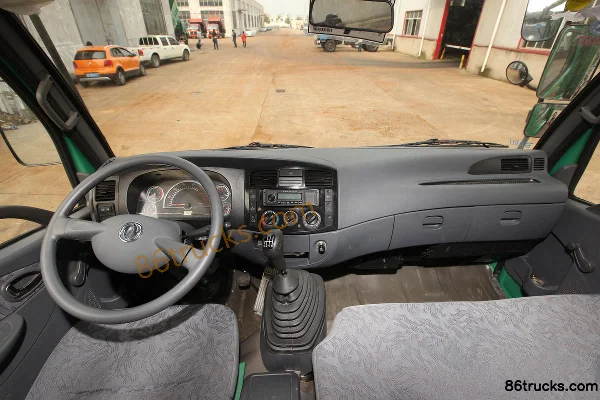 Dongfeng Lituo 4110 160 hp 4X2(6 wheels) 4.2m dump truck (8-speed transmission) Cab (1) | 86Trucks