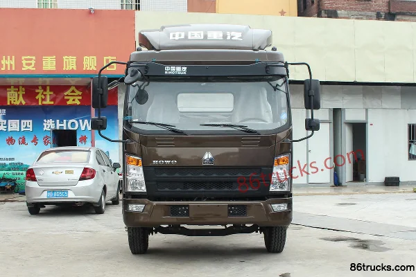 Sinotruk HOWO Tongshuai 154hp 4X2(6 wheels) 3800mm Wheelbase Day Cab Light Truck Chassis Exterior (2) | 86Trucks