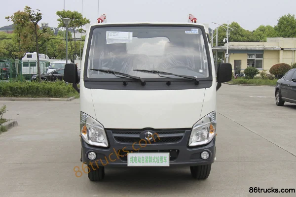Nanjing Changda Xiaofuxing 41 ch 4X2(6 roues) Camion benne à ordures 100% électrique Extérieur (2) | 86Trucks