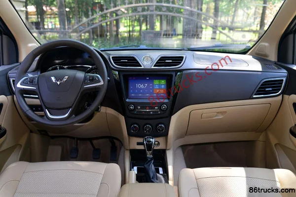 Wuling Hongguang 2016 S1 Prestige 112 ch 1,5 L fourgonnette Cabine (1) | 86Trucks