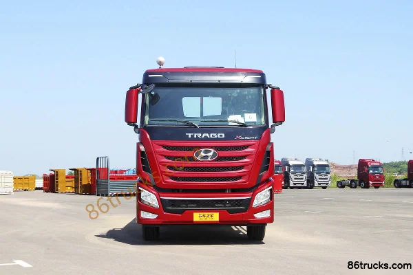 Hyundai Commercial Vehicle XCIENT Heavy Truck 410 hp 6X4(10 wheels) 7.2m Stake Truck Exterior (2) | 86Trucks
