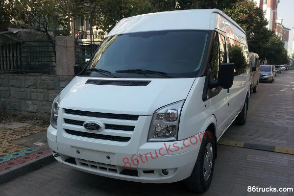 JMC Transit Nouvelle Génération 2016 155 ch 6 places empattement extra-long 2.2T toit haut véhicule polyvalent Extérieur (2) | 86Trucks