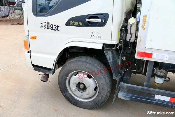 JAC Junling 130 ch 4X2(6 roues) transport d'explosifs (marque Shaoye) Châssis (2) | 86Trucks