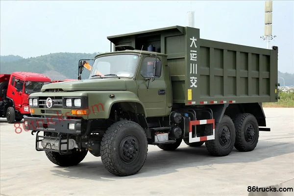 CHUANJIAO 260hp 6X6(10 wheels) 4.5m Dump Truck Exterior (3) | 86Trucks