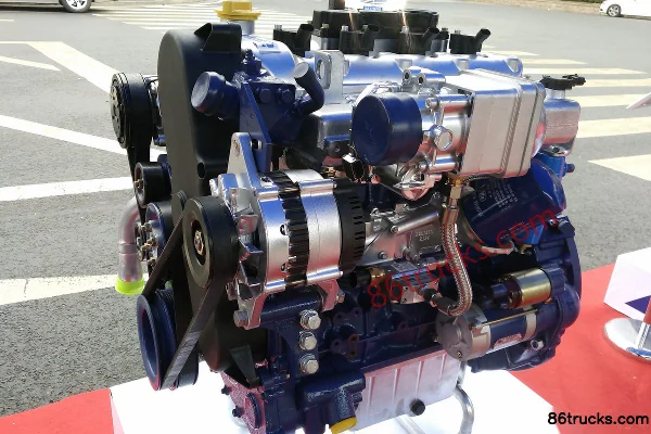Yunnei Power YND140-NE 143 ch 2,5 L China V moteur au gaz naturel Extérieur