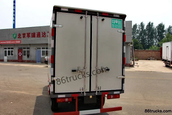 JAC Kangling X1 1.3L 87 hp 4X2(6 wheels) 3.1m Single Row Van Micro Truck (China V) Body (1) | 86Trucks