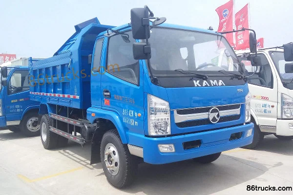 Kama Aofeng Shenliwang 115hp 4X2(6 wheels) 3.71m Semi-row Dump Truck Exterior (2) | 86Trucks
