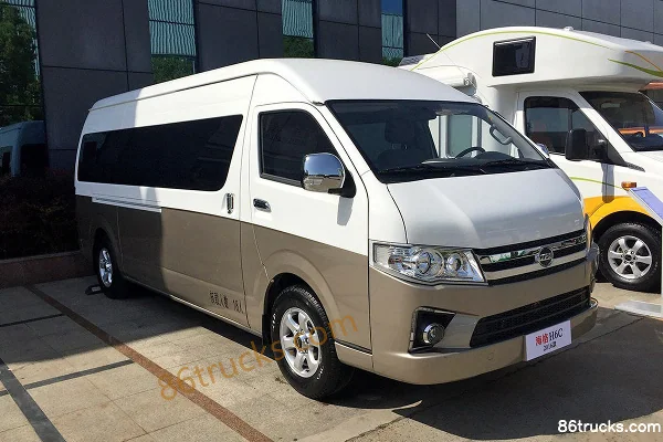 HIGER H6V 2016 Gasoline 150hp 2.7L Passenger Van Exterior