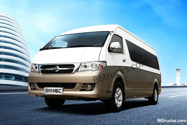 HIGER H6V 2015 Gasoline 150hp 2.7L Passenger Van Exterior