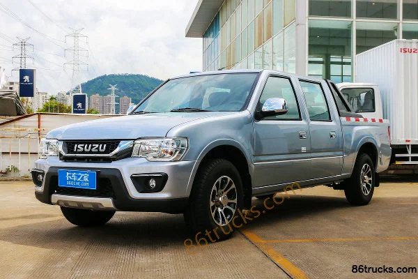Isuzu TF 2016 2.8T diesel deux roues motrices double cabine pick-up allongé (3) | 86Trucks