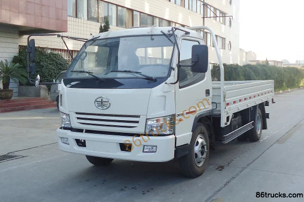 FAW Hongta FAW Jiefang Jinling 120 ch 4X2(6 roues) 4,2 m camion plateau léger à ridelles cabine simple Extérieur (3) | 86Trucks
