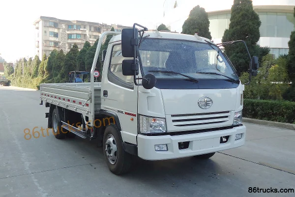FAW Hongta FAW Jiefang Jinling 120 hp 4X2(6 wheels) 4.2m Single Row Flatbed Light Truck Exterior