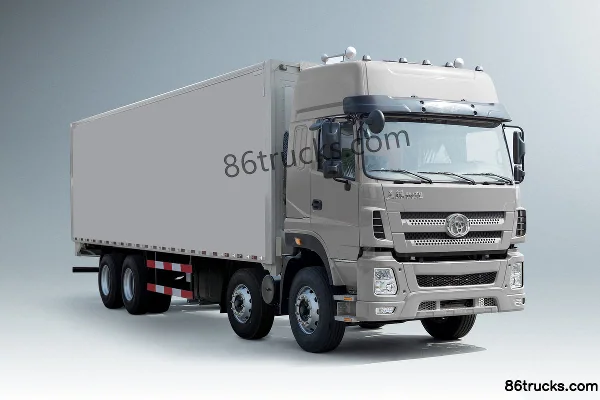 Sanhuan Shitong Yulong S8 heavy truck 290hp 8X4(12 wheels) 9.6m box cargo truck Exterior (3) | 86Trucks