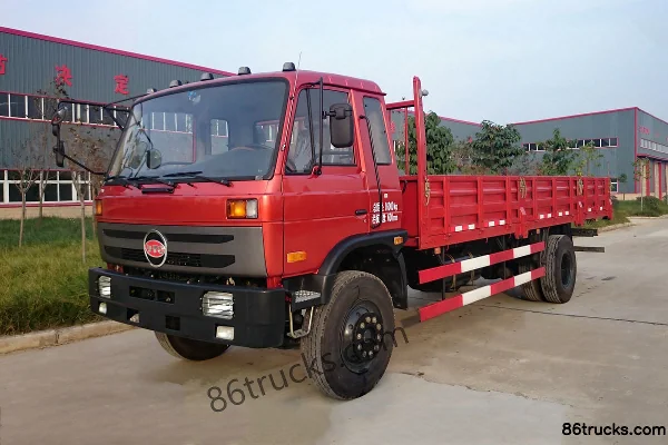 YITUO 180 hp 4X2(6 wheels) 6.8m Flatbed Cargo Truck Exterior (2) | 86Trucks