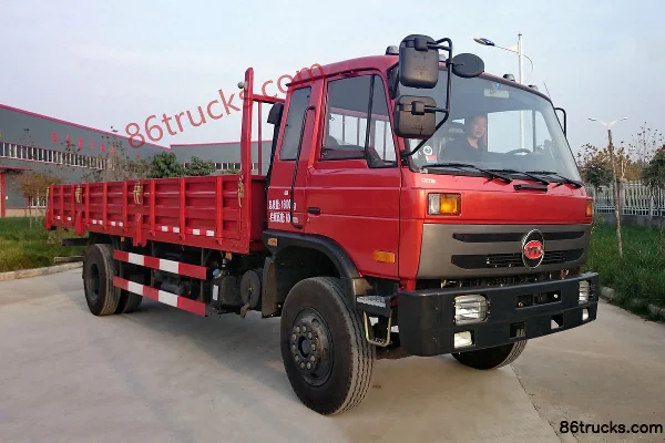 YITUO 180 hp 4X2(6 wheels) 6.8m Flatbed Cargo Truck Exterior