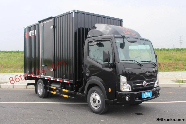 Dongfeng Kaipute N290 115 hp 4X2(6 wheels) 4.132m Single Row Flatbed Light Truck (Yellow) Exterior