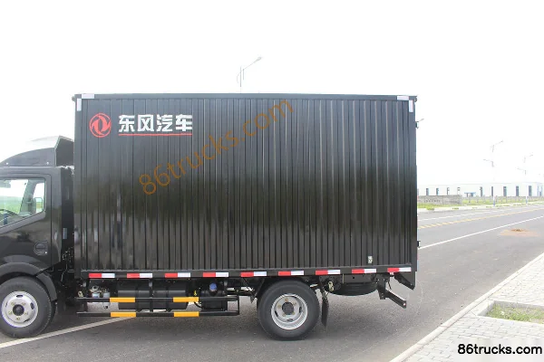 Dongfeng Kaipute N290 115 hp 4X2(6 wheels) 4.1m Single Row Van Light Truck Body (1) | 86Trucks