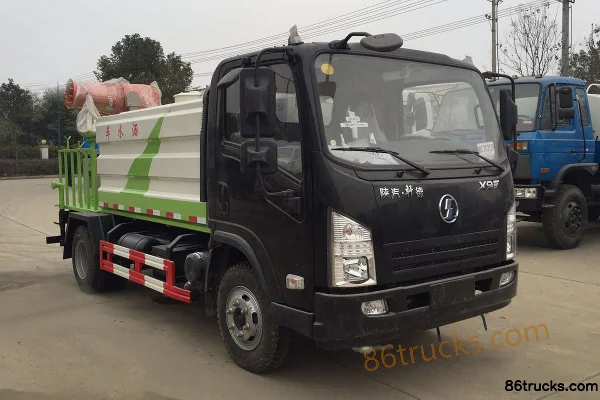 SHACMAN Xuande X9 4X2(6 wheels) 113 hp Multi-function Dust Suppression Truck Exterior