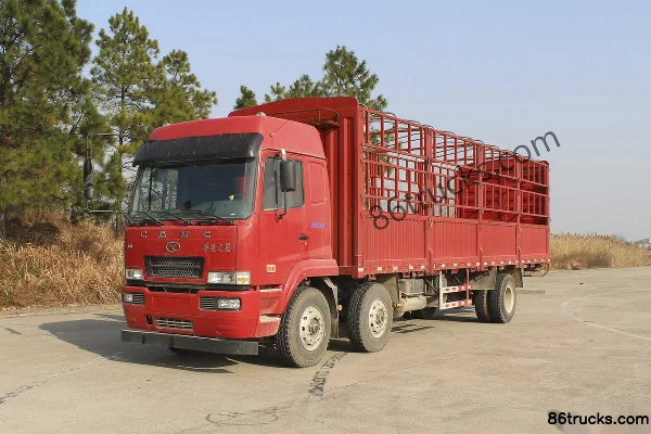 Hualing Star 245hp 6X2(8 wheels) 9.6m Stake Truck Exterior