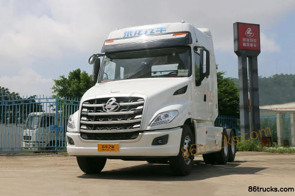 Dongfeng Liuqi Chenglong T7 poids lourd 430 ch 6X4(10 roues) tracteur routier à capot pour matières dangereuses Extérieur (3) | 86Trucks