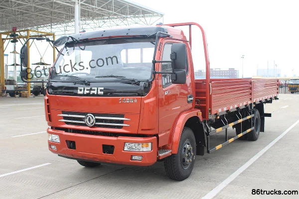 Dongfeng Duolika D8 Ruineng Edition 200 hp 4X2(6 wheels) 5.8m single-row flatbed cargo truck (China VI) Exterior (3) | 86Trucks