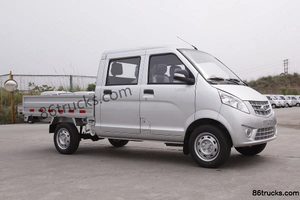 NanJun Ruiyi 1.5L 112 ch 4X2(6 roues) essence 2.1 m cabine double plateau micro-camion Extérieur (3) | 86Trucks