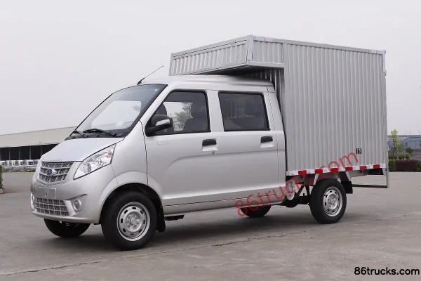 NanJun Ruiyi 1,3 L 87 ch 4X2(6 roues) essence 2,01 m camionnette fourgon double cabine Extérieur (3) | 86Trucks