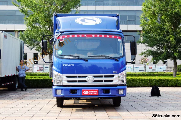 Foton Times H3 131hp 4X2(6 wheels) 4.15m single-row van light truck Exterior (3) | 86Trucks